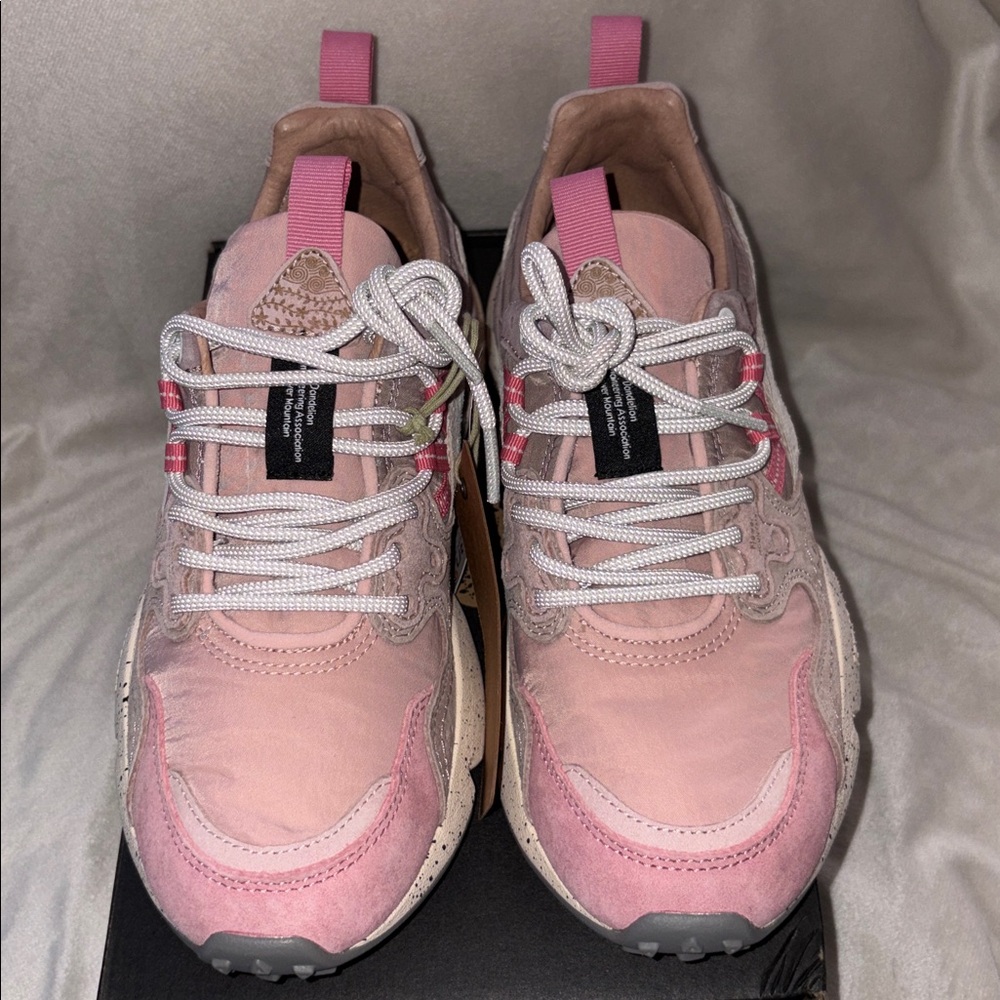 NWT Flower Mountain Yamano 3 Sneaker in Cipria Beige - Picture 9 of 15
